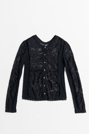 2-Way Panel Lace Top - 2026AUTUMN