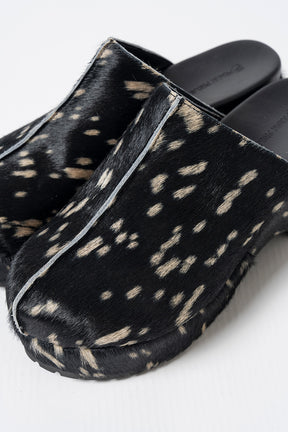 Pony Hair Sabot - 2026AUTUMN