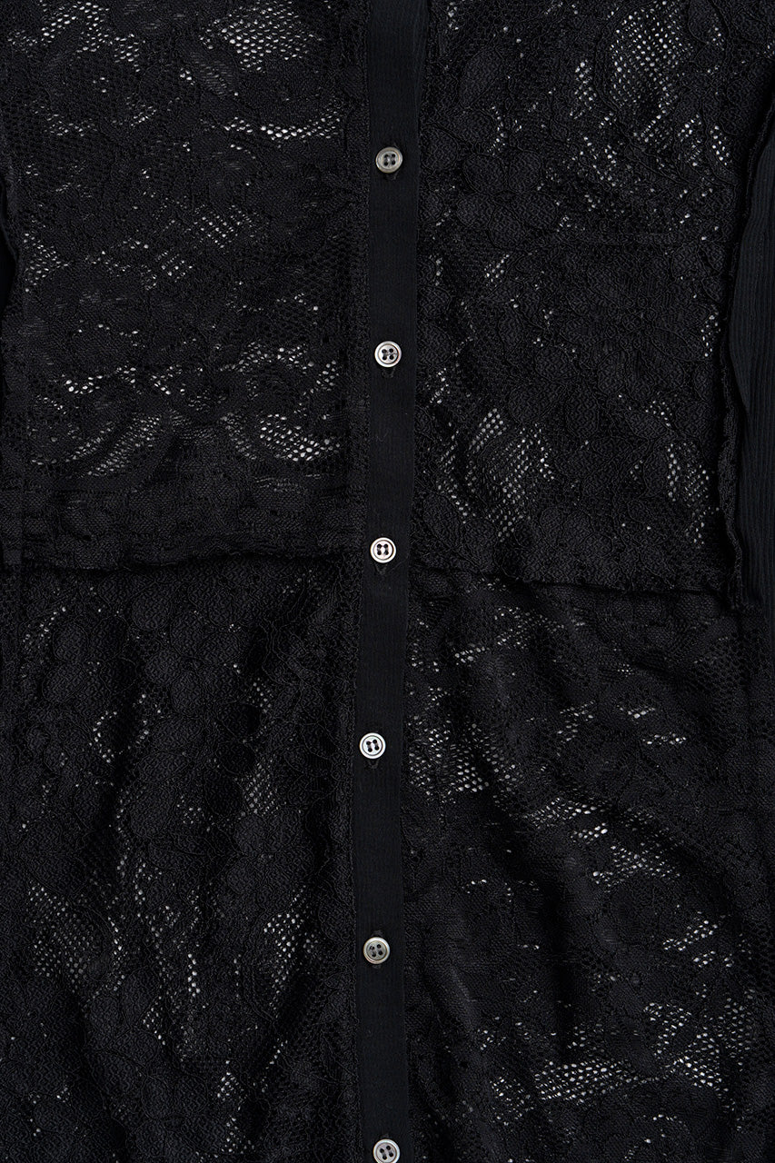2-Way Panel Lace Top - 2026AUTUMN