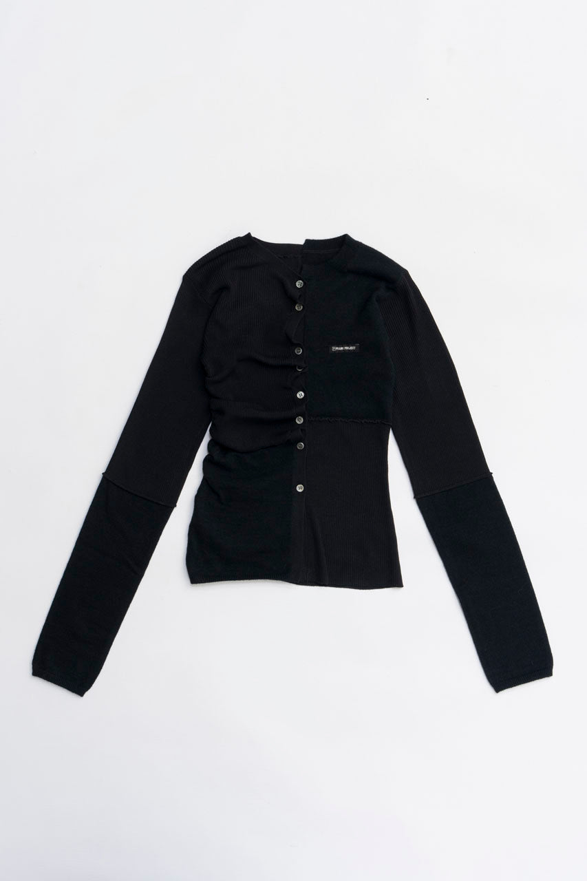 Random Button Knit Top - 2025 WINTER
