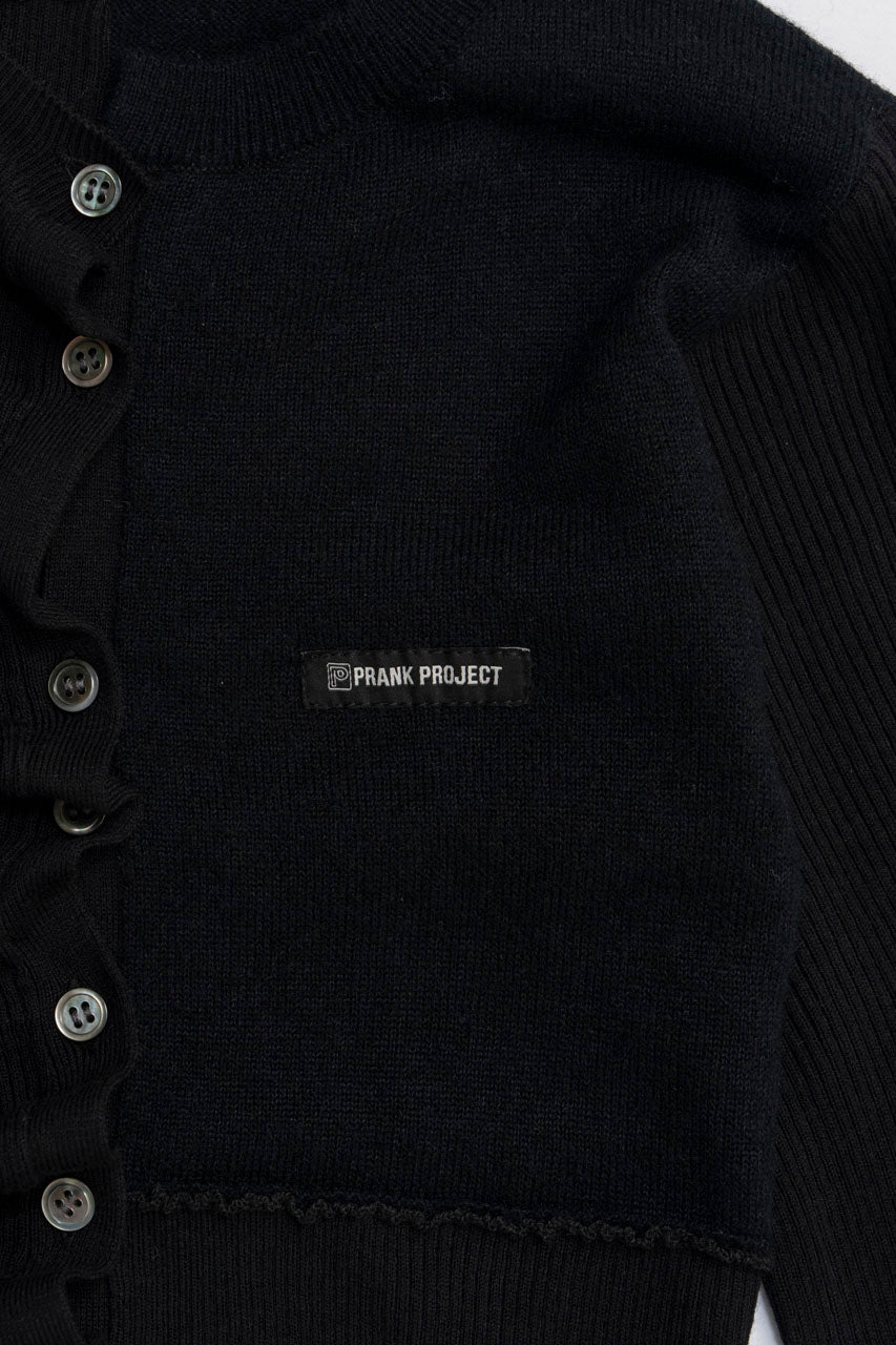 Random Button Knit Top - 2025 WINTER