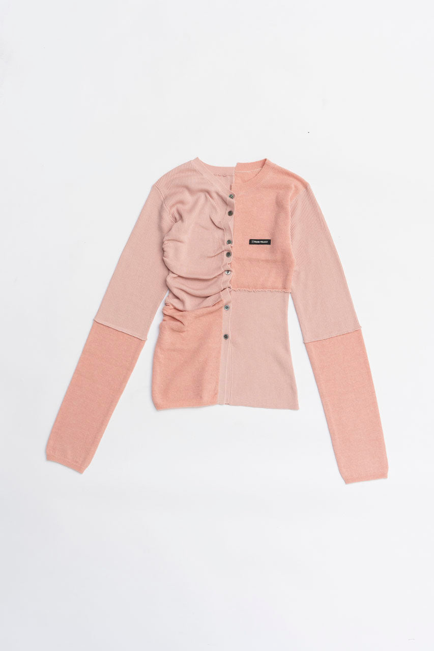 Random Button Knit Top - 2025 WINTER