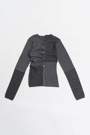 Random Button Knit Top - 2025 WINTER