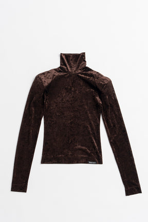 Mesh Velour Top - 2026AUTUMN
