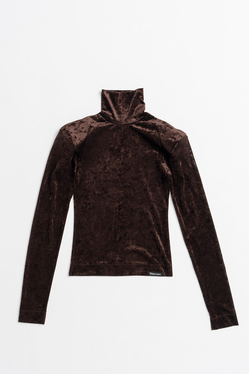 Mesh Velour Top - 2026AUTUMN