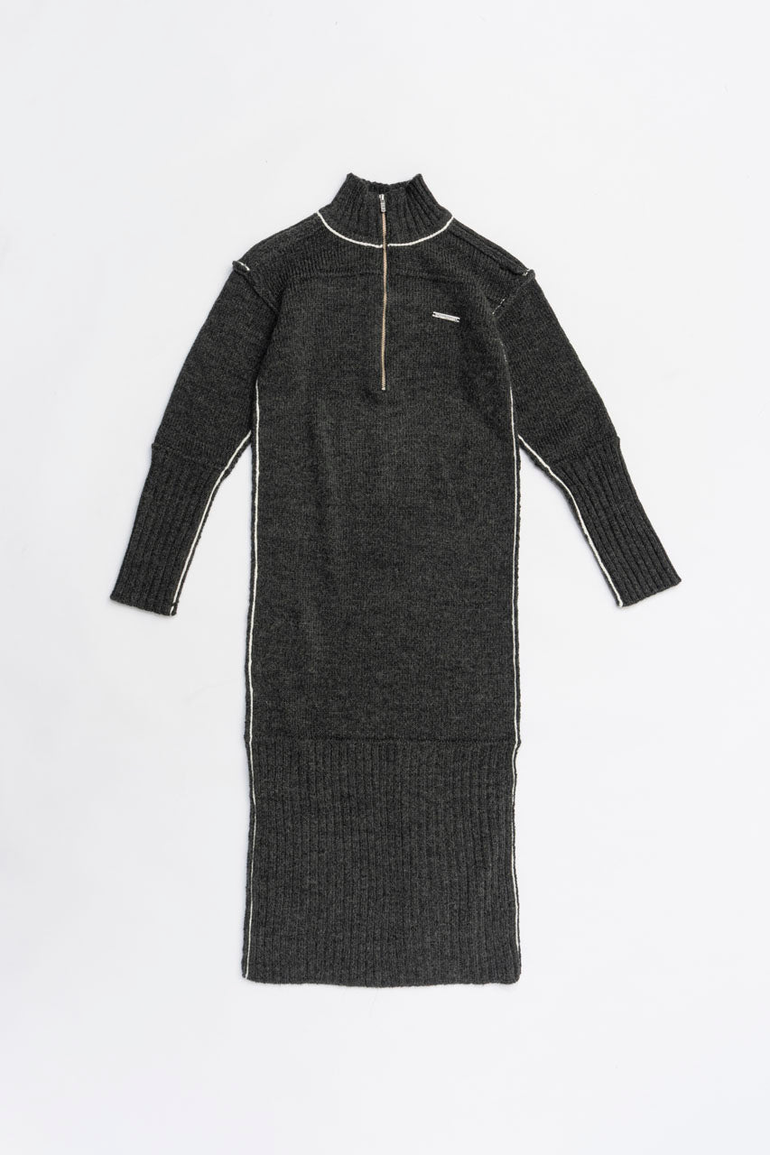Front Zip Knit One-Piece - 2025 WINTER