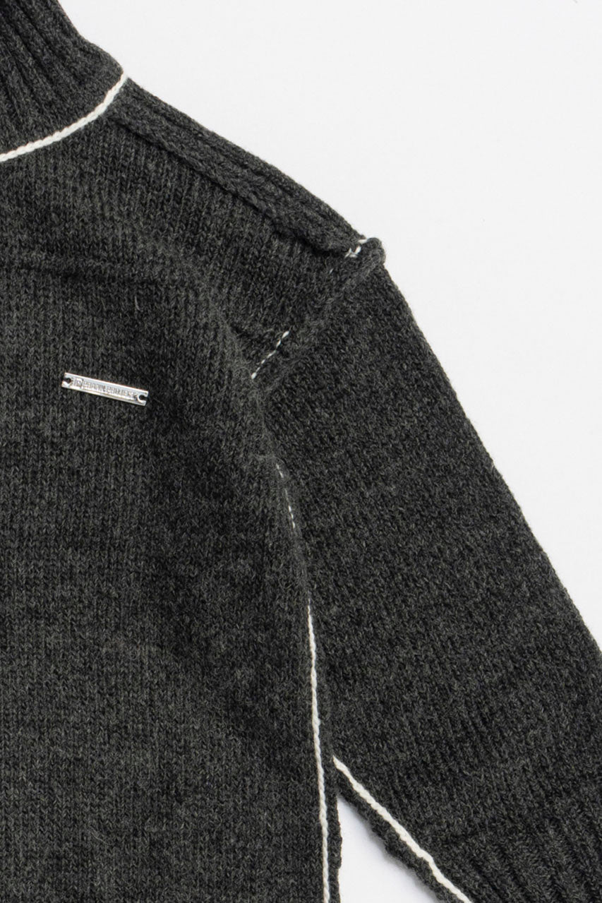 Front Zip Knit One-Piece - 2025 WINTER