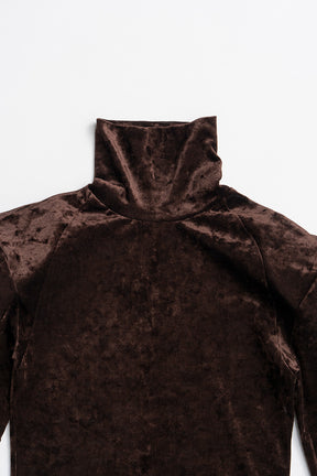 Mesh Velour Top - 2026AUTUMN