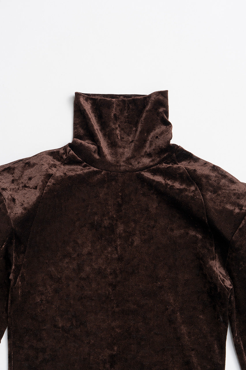 Mesh Velour Top - 2026AUTUMN