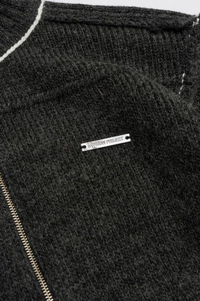 Front Zip Knit One-Piece - 2025 WINTER
