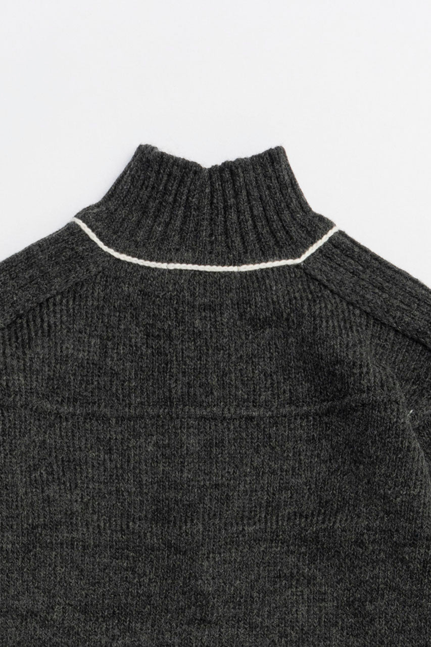 Front Zip Knit One-Piece - 2025 WINTER