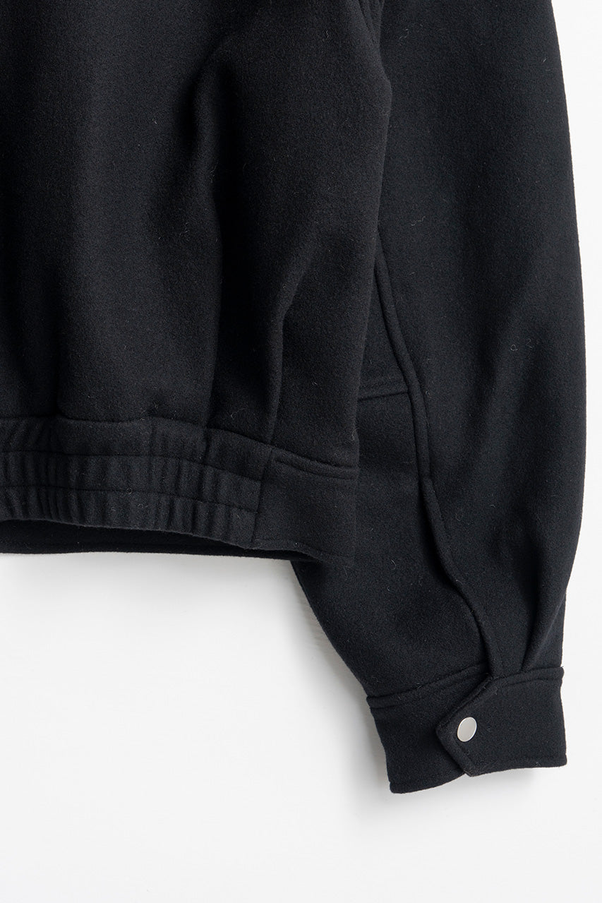Leather Collar Short Coat - 2026WINTER