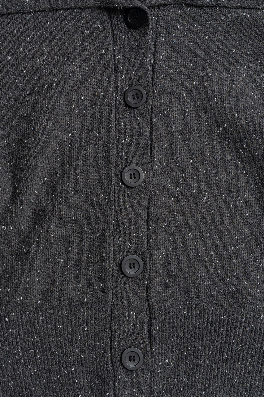 Oversized Collar Knit Cardigan - 2026AUTUMN