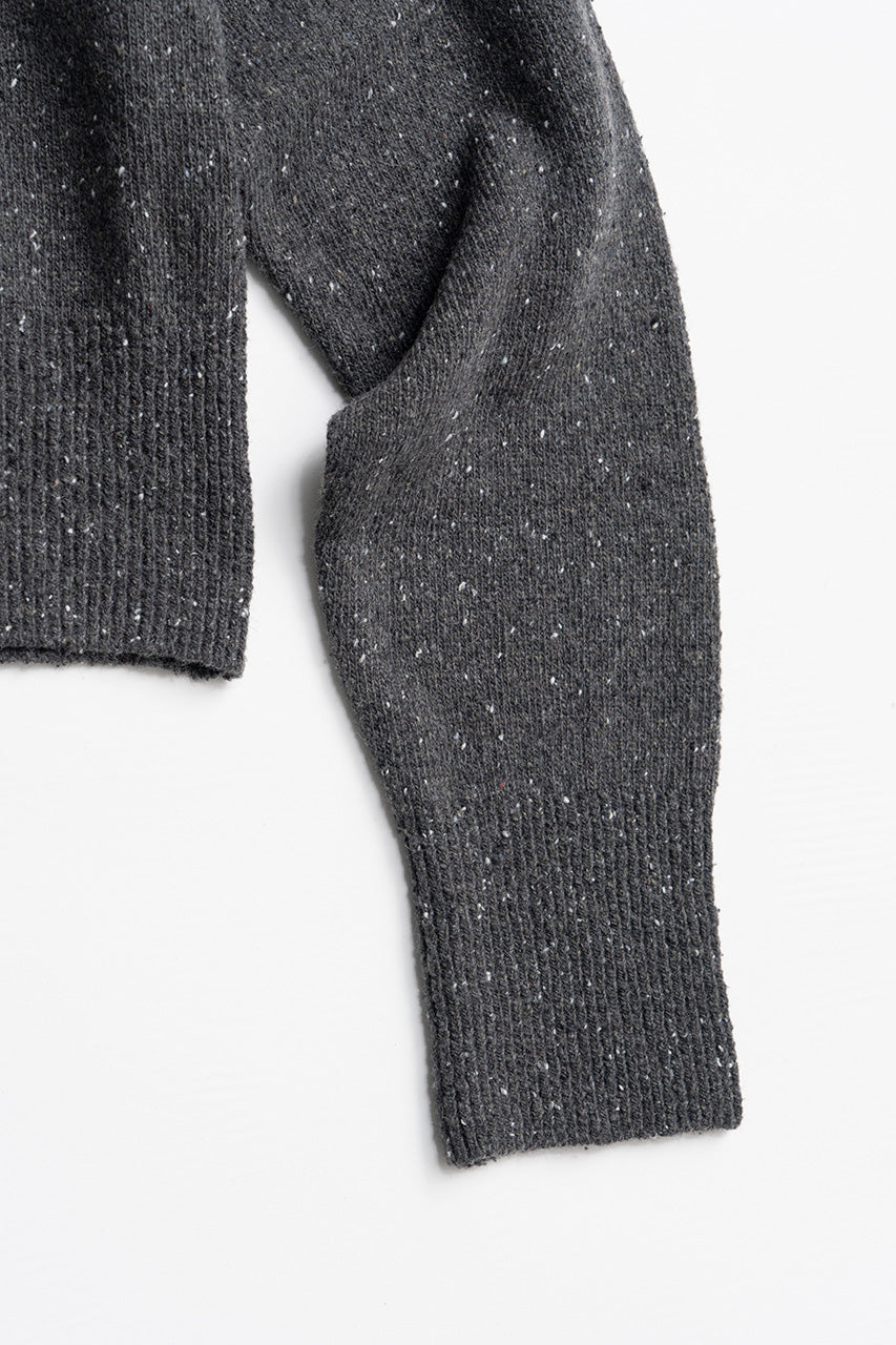 Oversized Collar Knit Cardigan - 2026AUTUMN