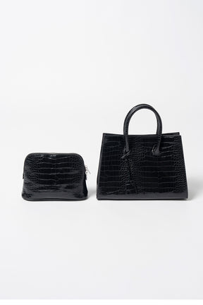 Multi-Fabric Tote Bag - 2026AUTUMN