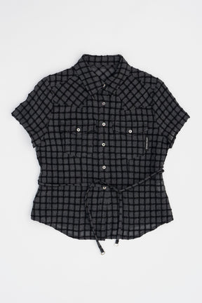 Wooly Check Western Shirt