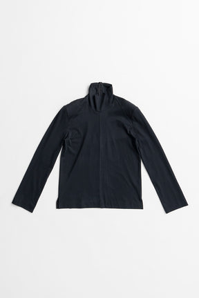 High-Neck Oversized Top - 2026AUTUMN