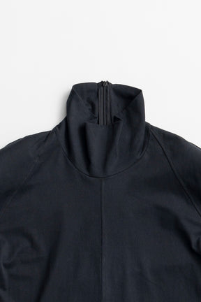 High-Neck Oversized Top - 2026AUTUMN