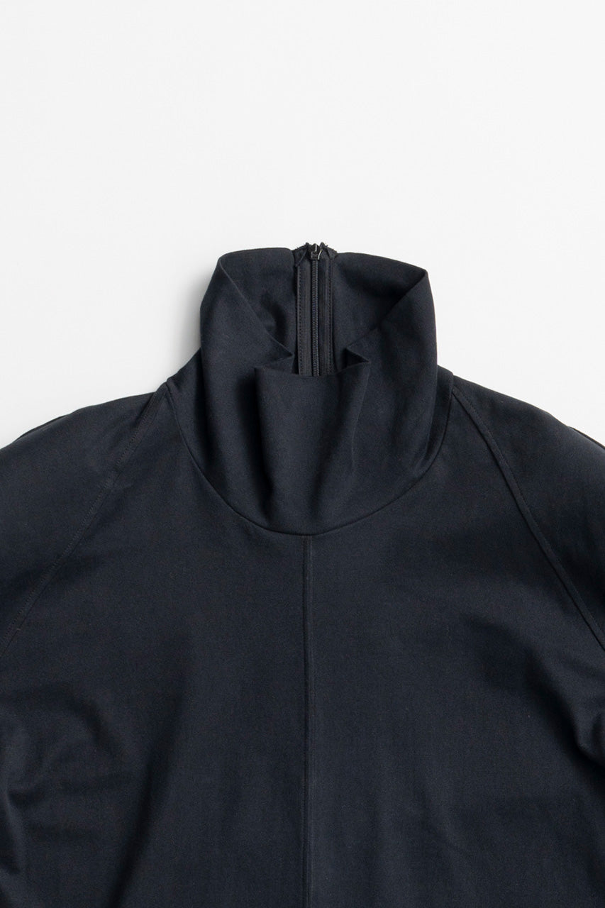 High-Neck Oversized Top - 2026AUTUMN
