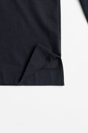 High-Neck Oversized Top - 2026AUTUMN