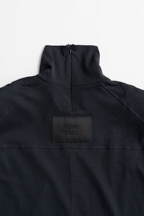 High-Neck Oversized Top - 2026AUTUMN