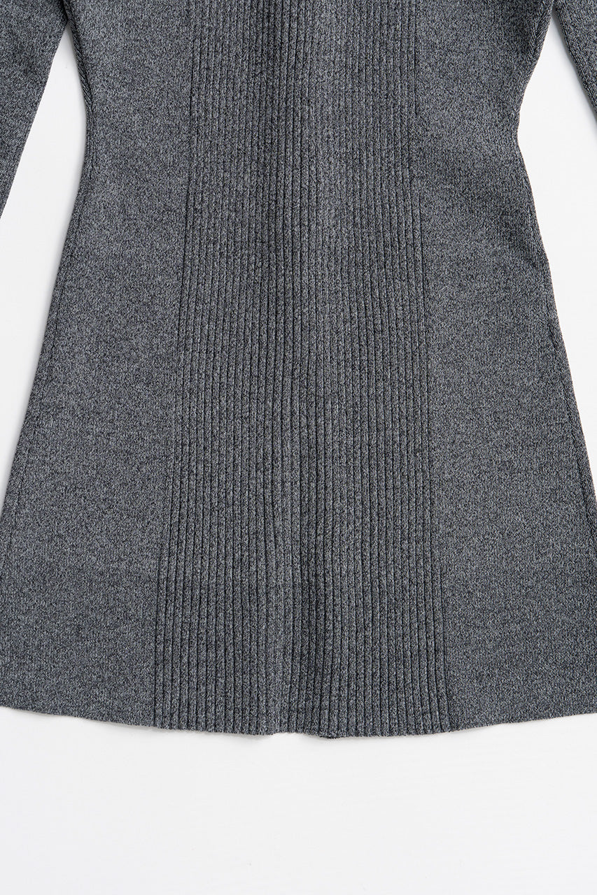 Metal Parts Knit Slim Shirt - 2026AUTUMN