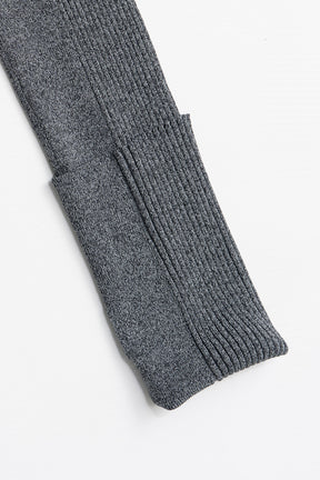 Metal Parts Knit Slim Shirt - 2026AUTUMN