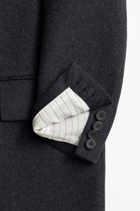 Cashmere Blend Double-Breasted Coat - 2026WINTER