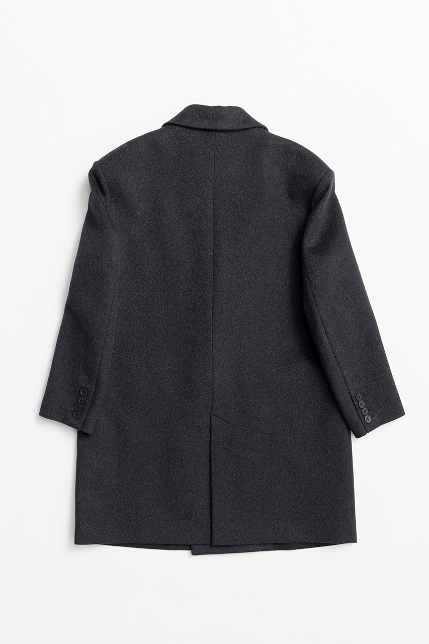 Cashmere Blend Double-Breasted Coat - 2026WINTER