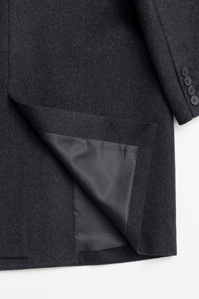 Cashmere Blend Double-Breasted Coat - 2026WINTER