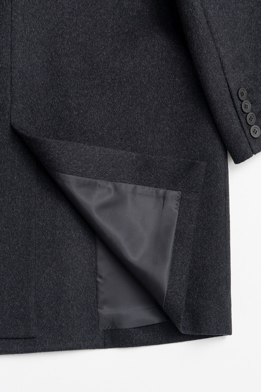 Cashmere Blend Double-Breasted Coat - 2026WINTER