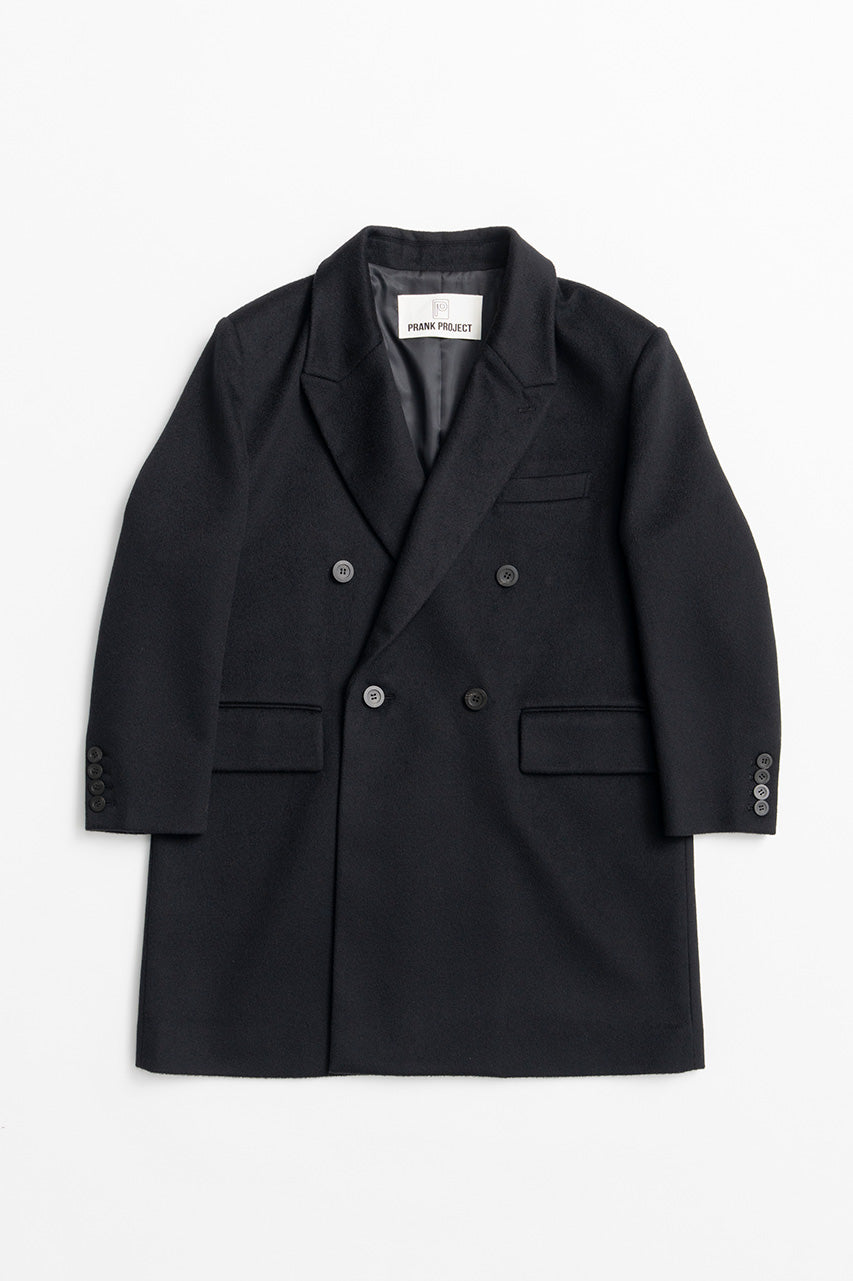 Cashmere Double-Breasted Coat - 2026WINTER