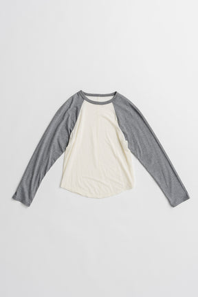 Cashmere Silk Raglan Long Sleeve T-Shirt - 2026AUTUMN