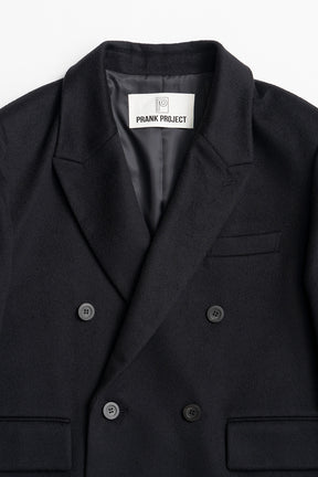 Cashmere Double-Breasted Coat - 2026WINTER