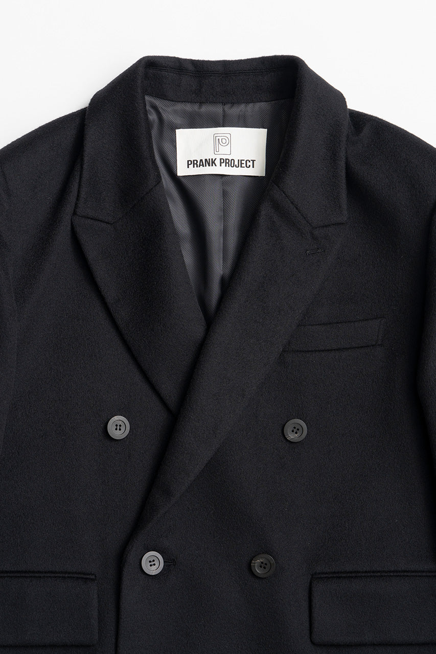 Cashmere Double-Breasted Coat - 2026WINTER