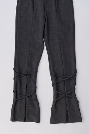 Tie Up Flare Pants