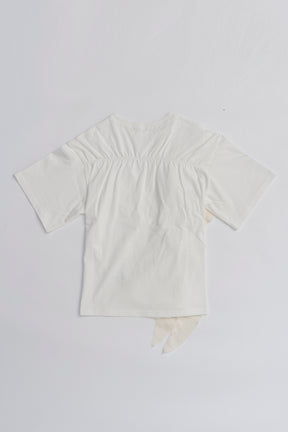 Rose Ruffled T-Shirt
