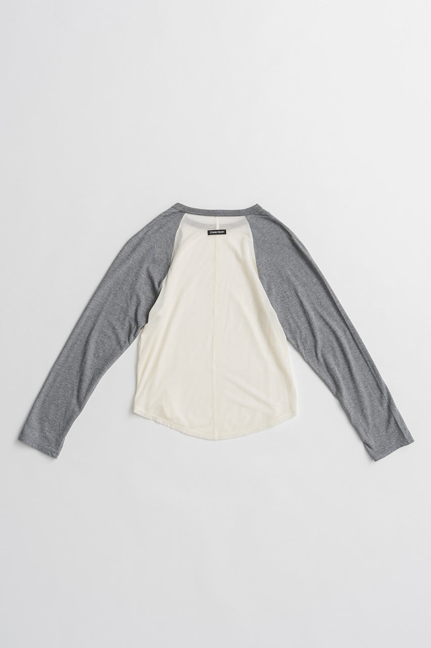 Cashmere Silk Raglan Long Sleeve T-Shirt - 2026AUTUMN