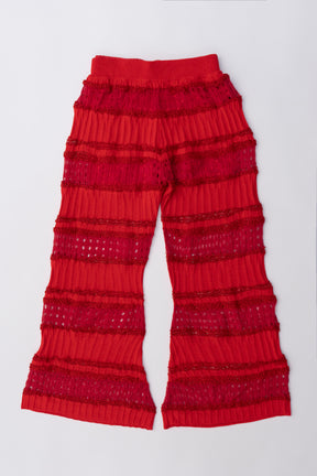Boucle Lace Knit Pants