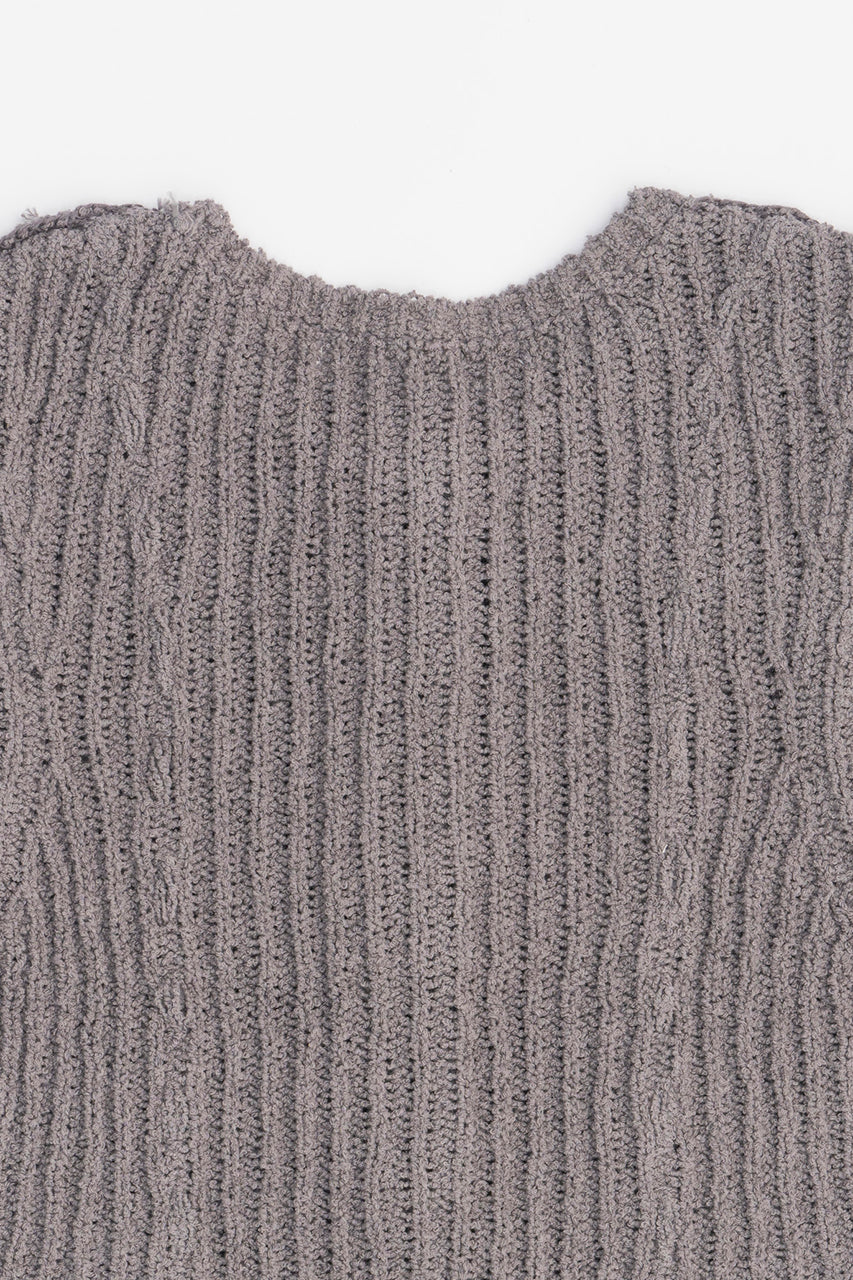 [PRE ORDER] Henley Bouclé Knit Tank