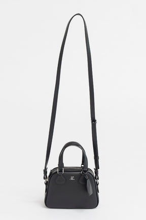 AC Stud Leather Mini Bowling Bag