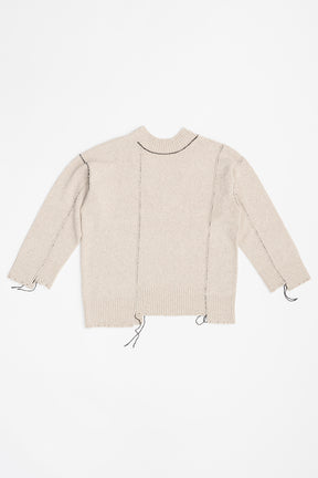 [24Autumn PRE ORDER] Bouclé Linking Knit