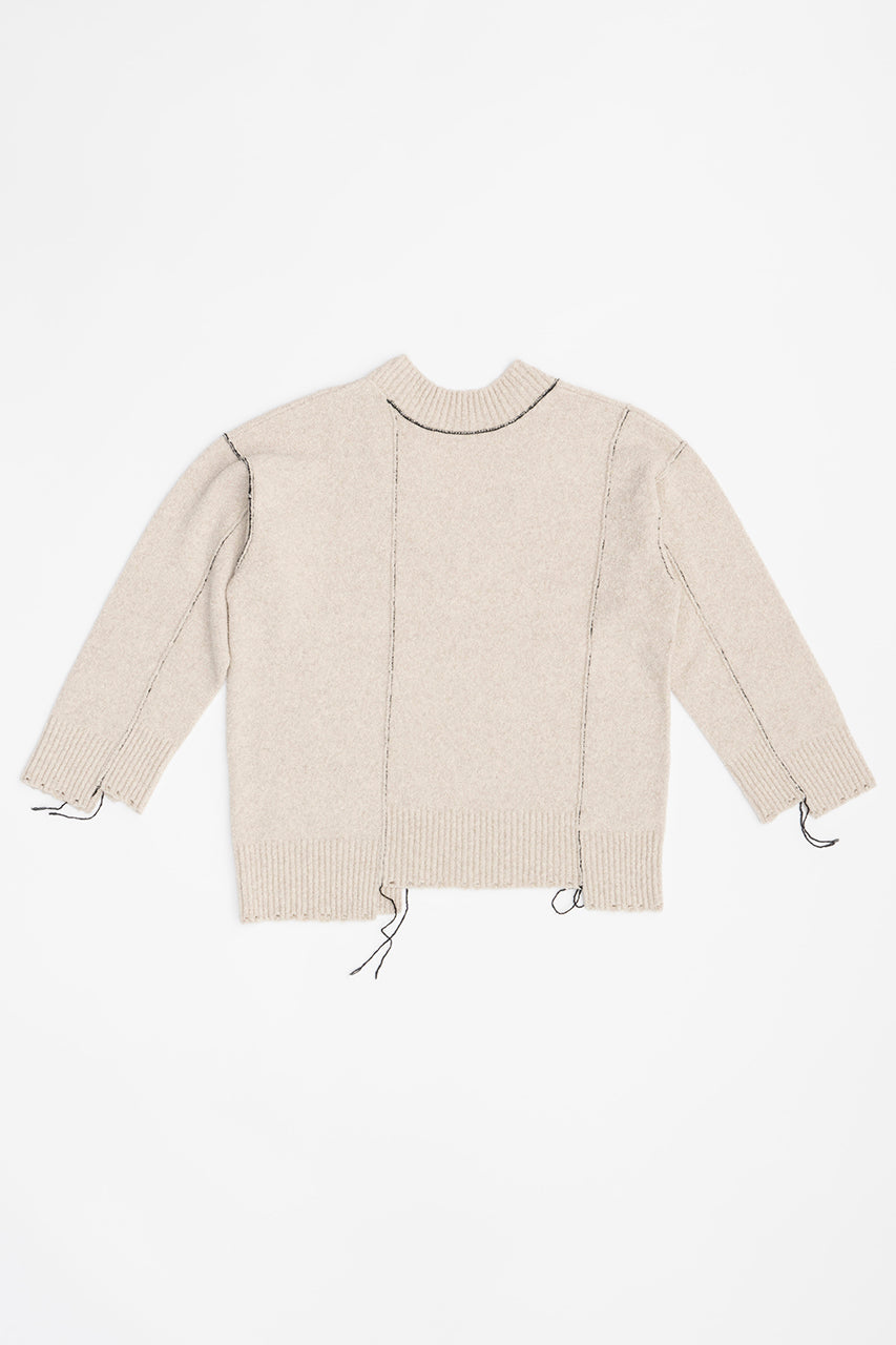 [24Autumn PRE ORDER] Bouclé Linking Knit