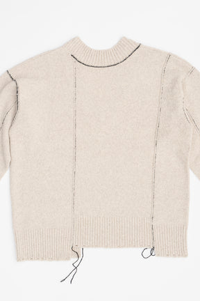 [24Autumn PRE ORDER] Bouclé Linking Knit