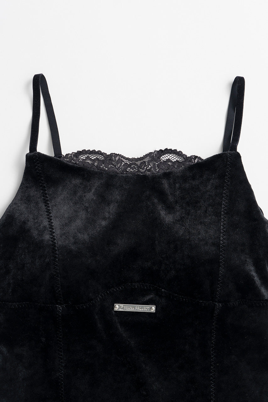 Velour Lace Cup-In Camisole - 2026AUTUMN
