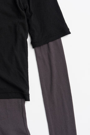 Layered Half Sleeve Cardigan - 2026AUTUMN