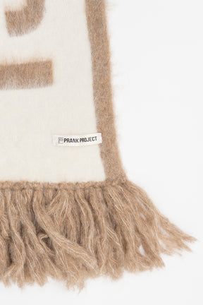 [24Autumn PRE ORDER] LOGO Fringe Muffler