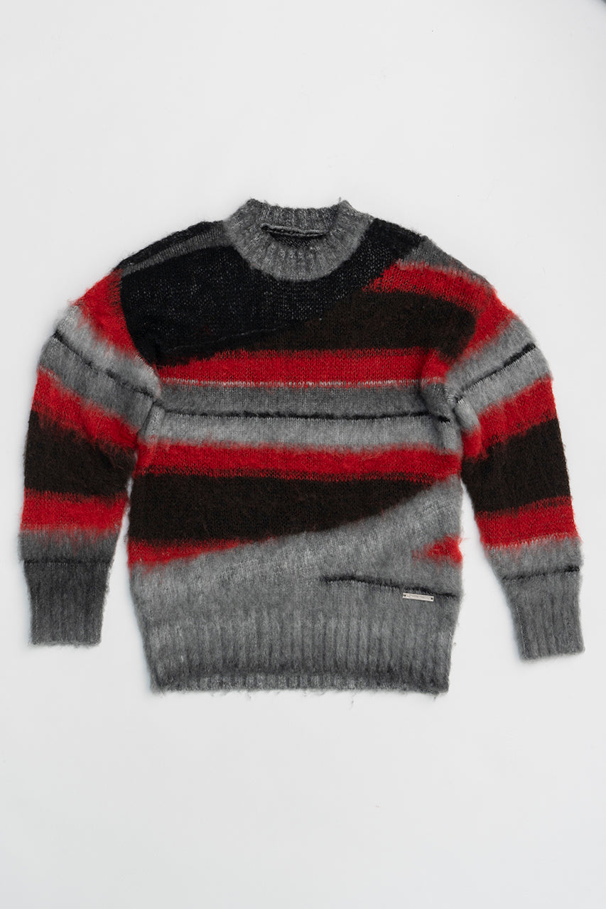 [24Autumn PRE ORDER] Mohair Border Knit