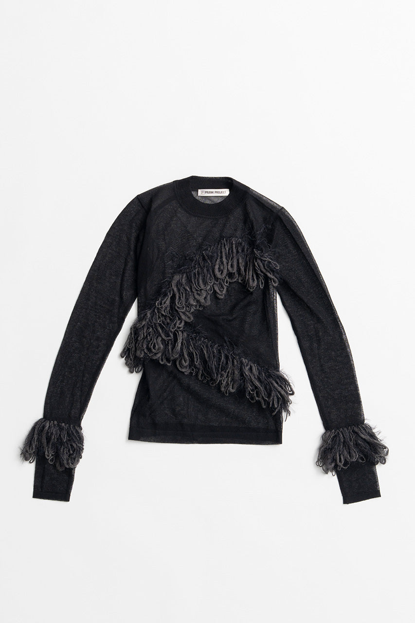 Fluffy Sheer Knit - 2026AUTUMN