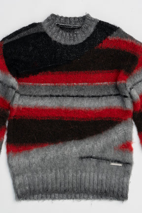 【24AUTUMN PRE ORDER】Mohair Border Knit